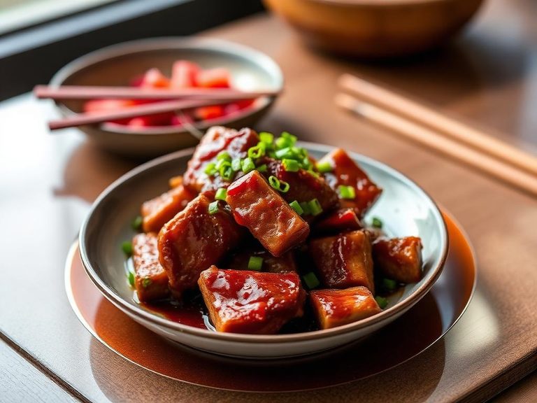 Chinese Red-Braised Spareribs