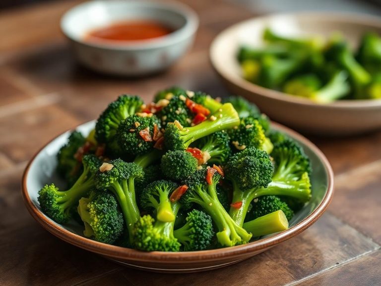 Chinese Salt and Pepper Broccoli
