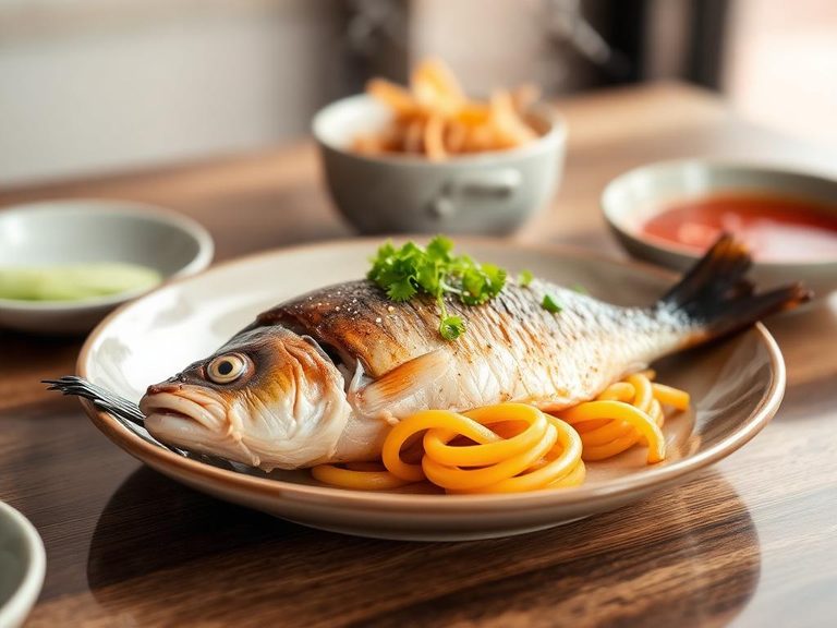 Chinese Steamed Fish