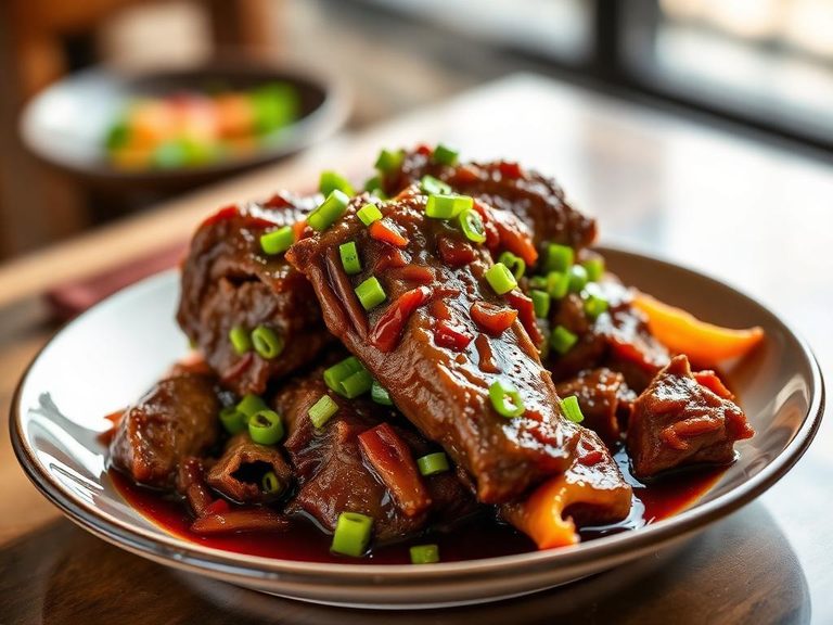 Chinese-Style Braised Beef Ribs