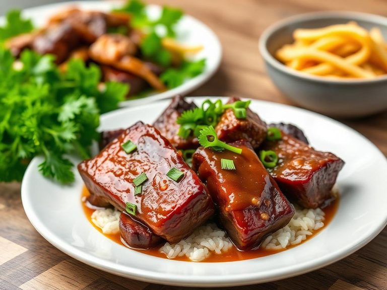 Chinese-style Braised Beef Short Ribs