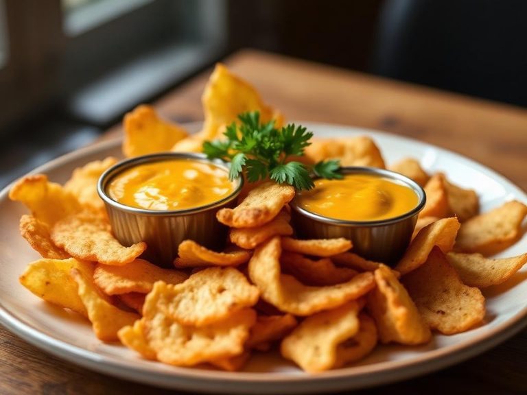 Chips with Curry Sauce