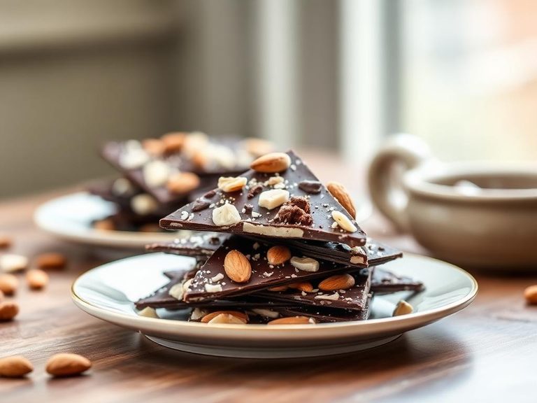 Chocolate almond bark
