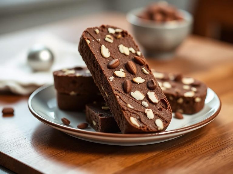 Chocolate Almond Biscotti