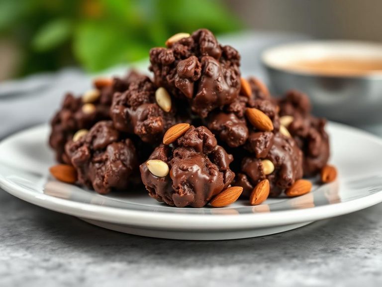 Chocolate Almond Clusters