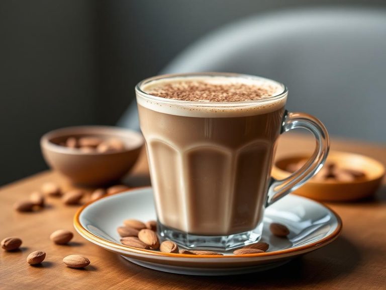 Chocolate Almond Milk Latte