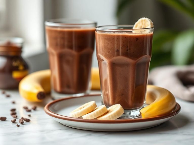 Chocolate Banana Smoothie