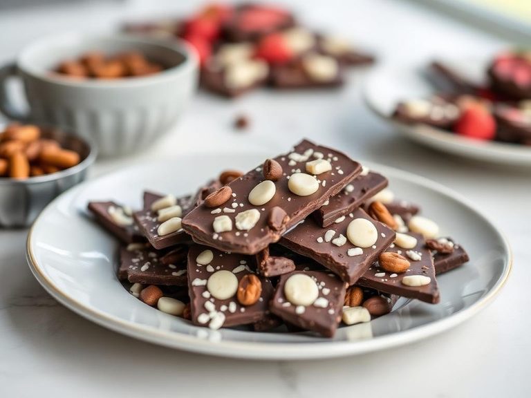 Chocolate bark mix-in