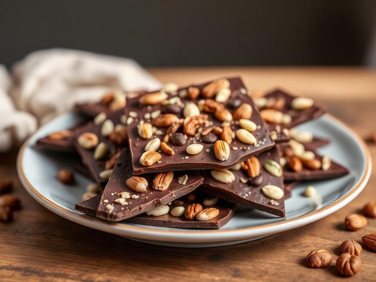 Chocolate Bark with Nuts and Seeds