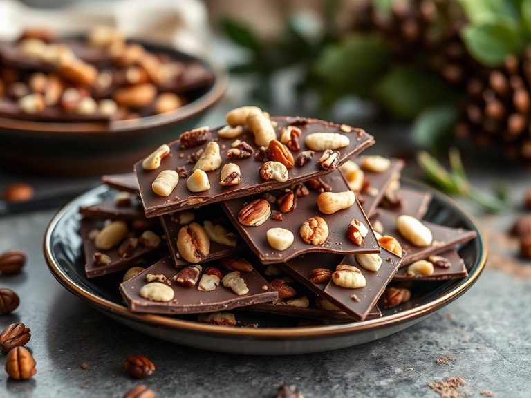 Chocolate Bark with Nuts