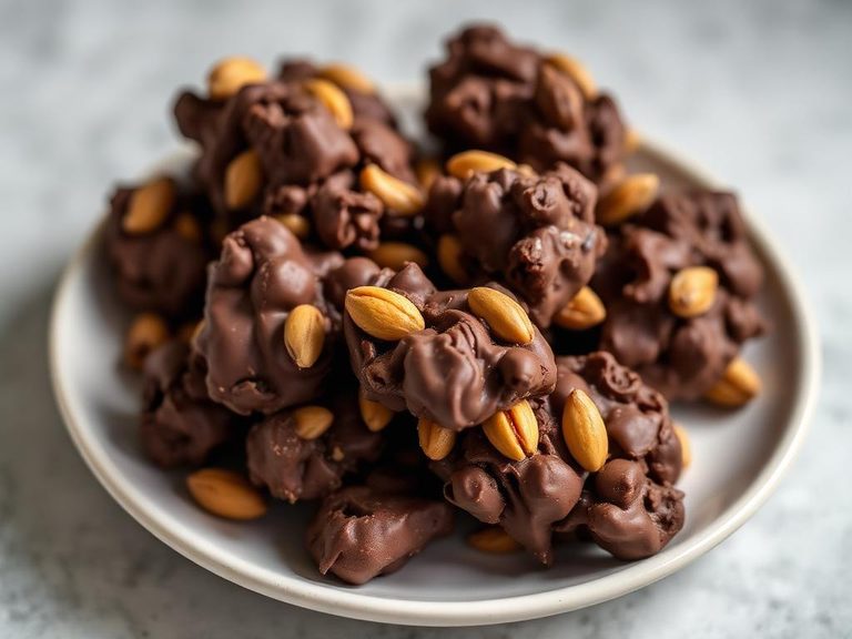 Chocolate Brazil Nut Clusters