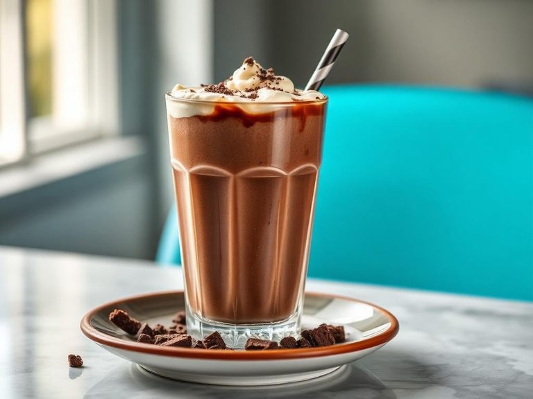 Chocolate Brownie Milkshake