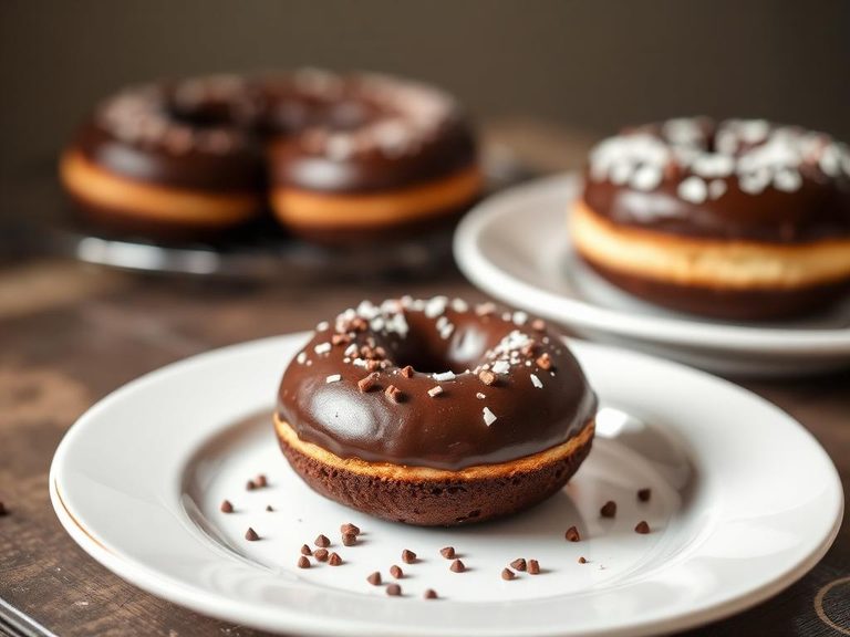 Chocolate Cake Doughnut