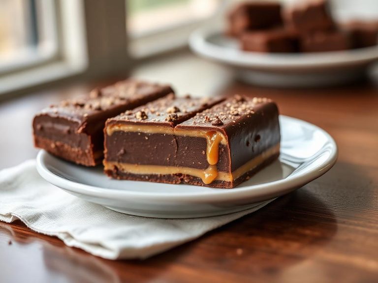Chocolate caramel candy bar