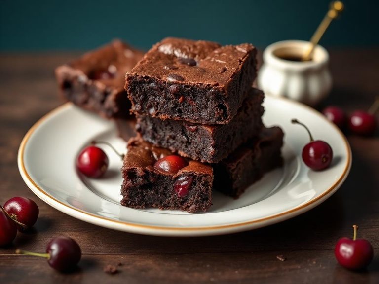 Chocolate Cherry Brownies