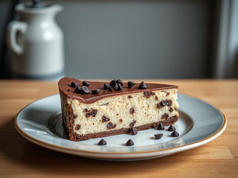 Chocolate chip cheesecake
