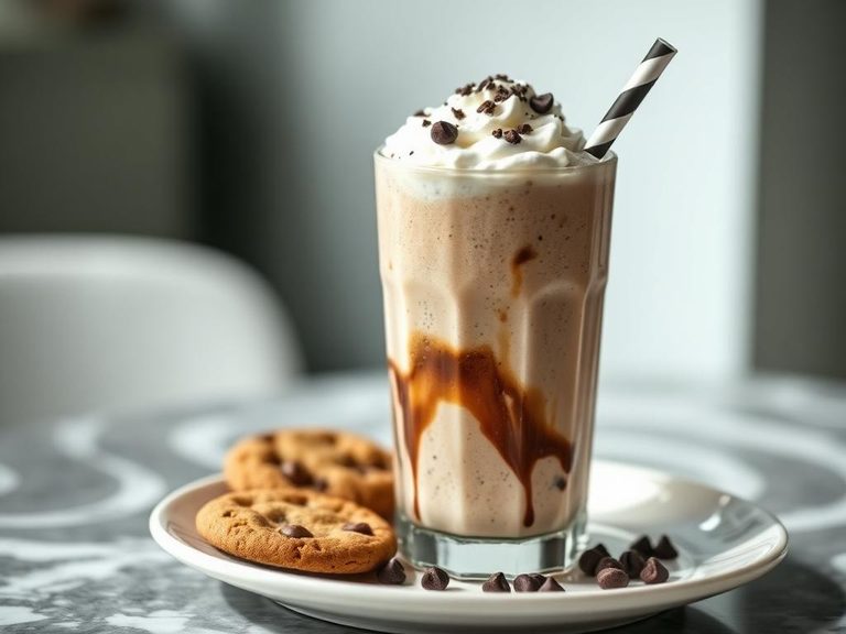 Chocolate Chip Cookie Milkshake
