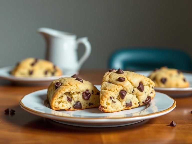 Chocolate chip scones