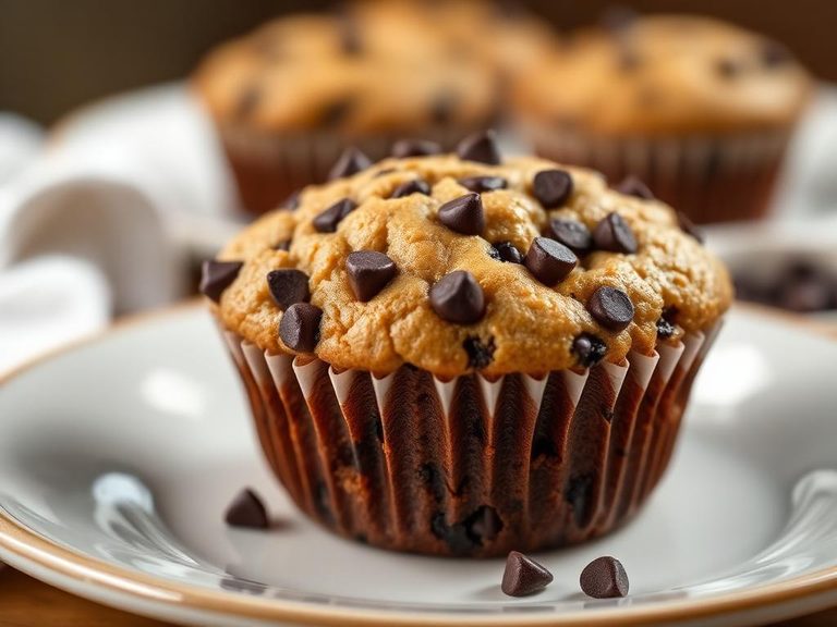 Chocolate Chip Zucchini Muffin