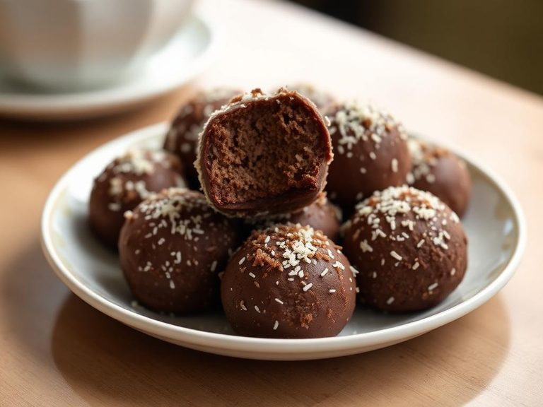 Chocolate Coconut Balls