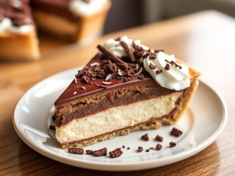 Chocolate Coconut Cream Pie
