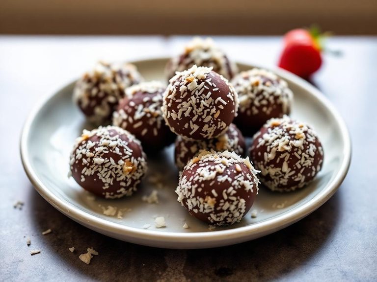 Chocolate Coconut Energy Bites