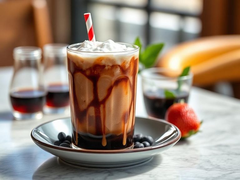 Chocolate Cola Float