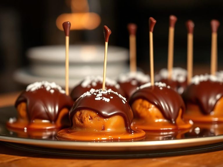 Chocolate-covered caramel