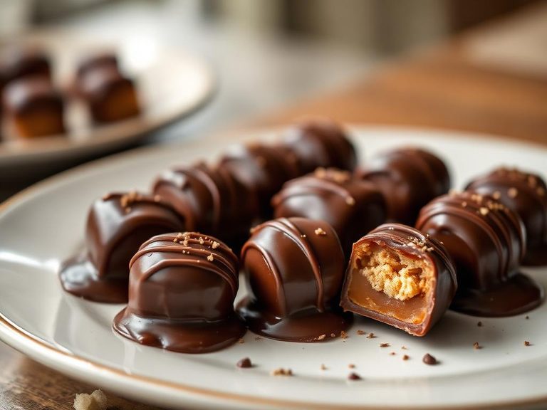 Chocolate-Covered Caramels