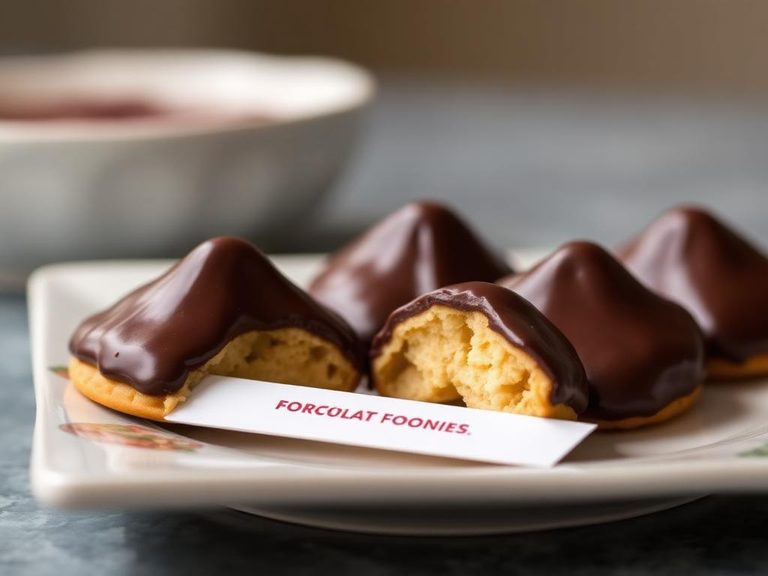 Chocolate-Covered Fortune Cookies