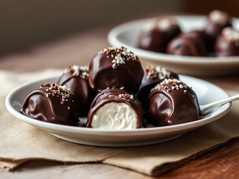 Chocolate-Covered Marshmallow Treats