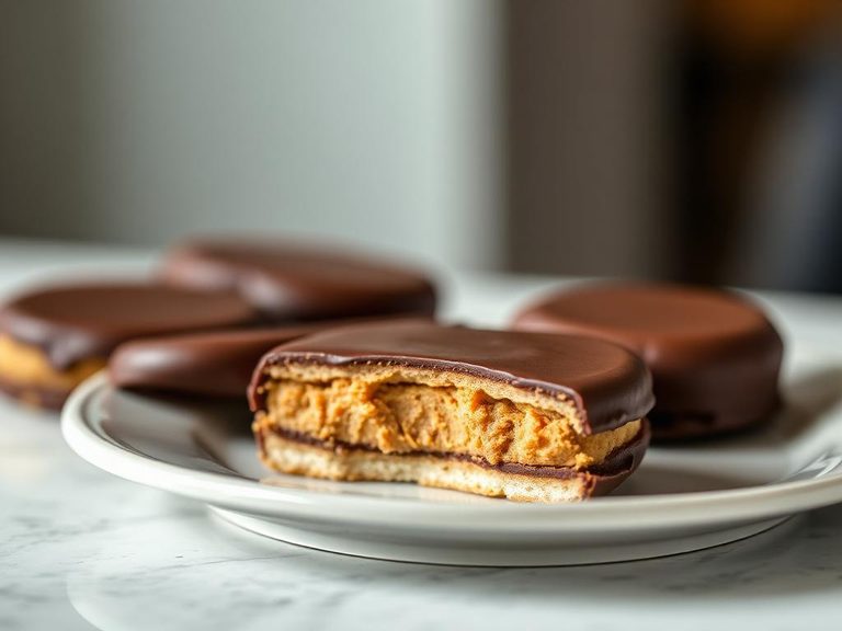 Chocolate-Covered Peanut Butter Wafer