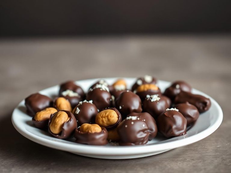 Chocolate-covered peanuts