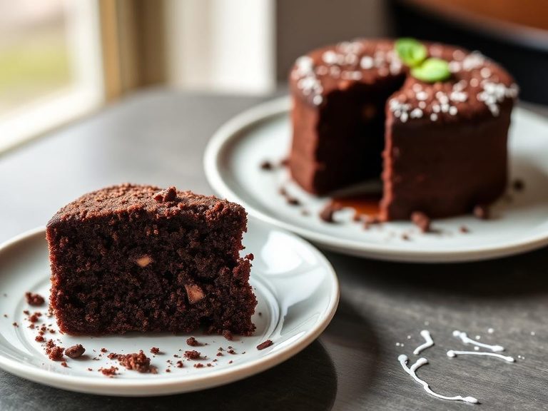 Chocolate crispy cake