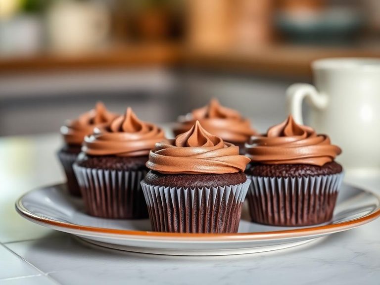 Chocolate Cupcakes with Frosting