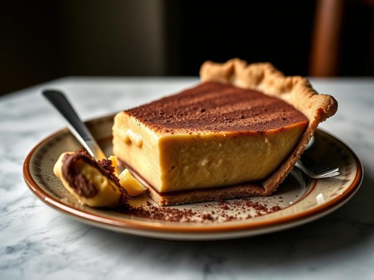 Chocolate Custard Pie