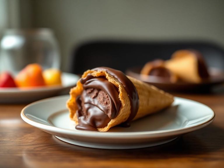 Chocolate-Dipped Cone