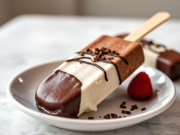 Chocolate-Dipped Frozen Yogurt Bar