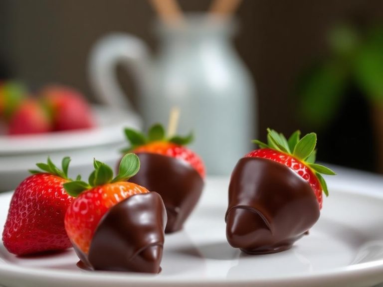 Chocolate-dipped strawberries