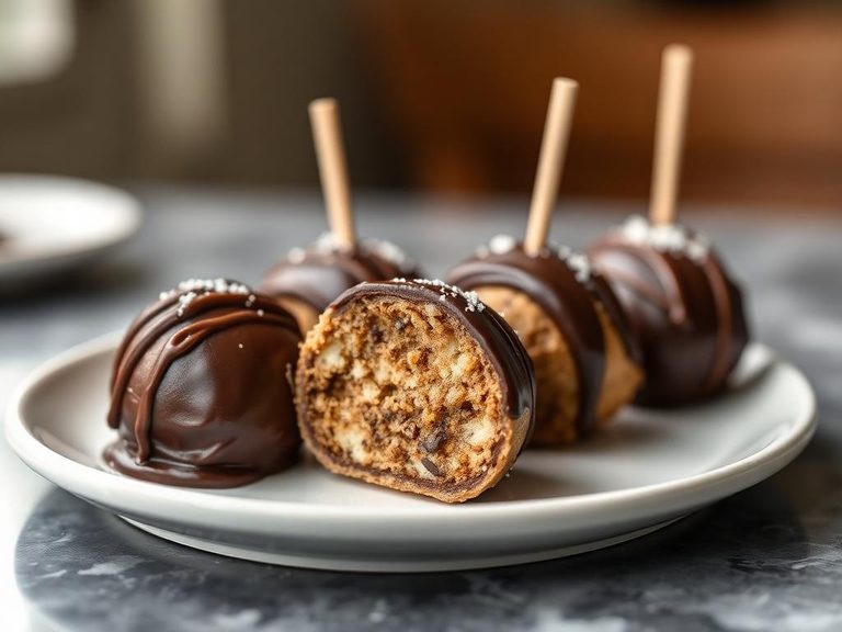 Chocolate-dipped treat