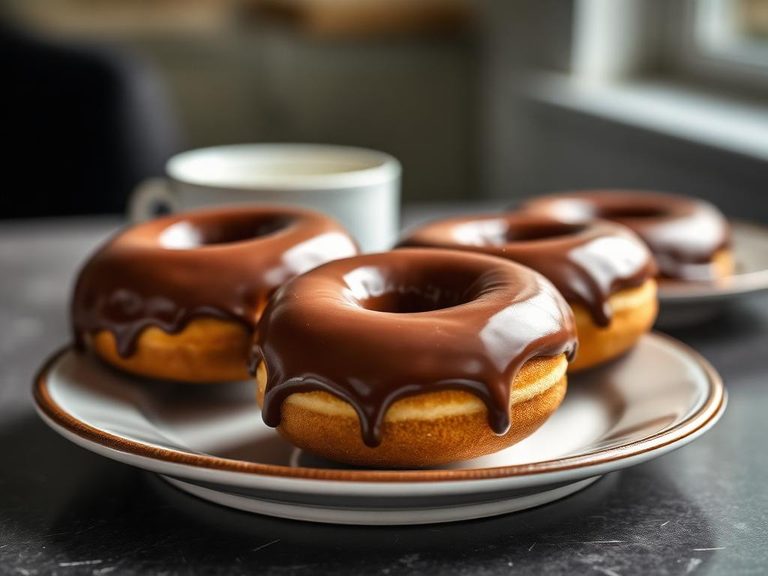 Chocolate Glazed Donuts