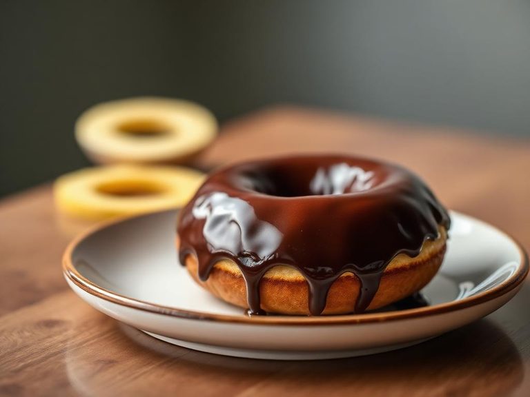 Chocolate-Glazed Doughnut Hole