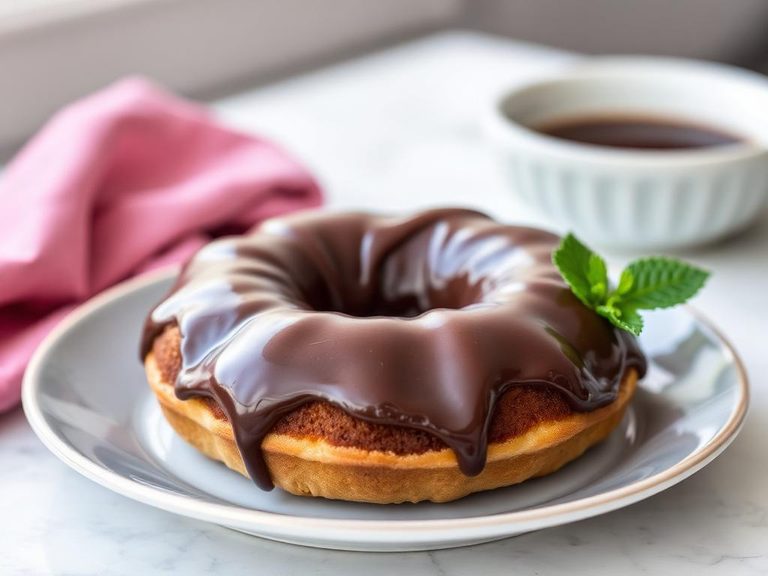 Chocolate Glazed Ring