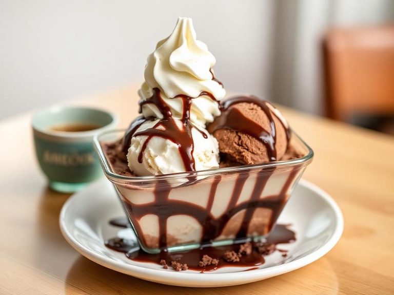 Chocolate Ice Cream Sundae