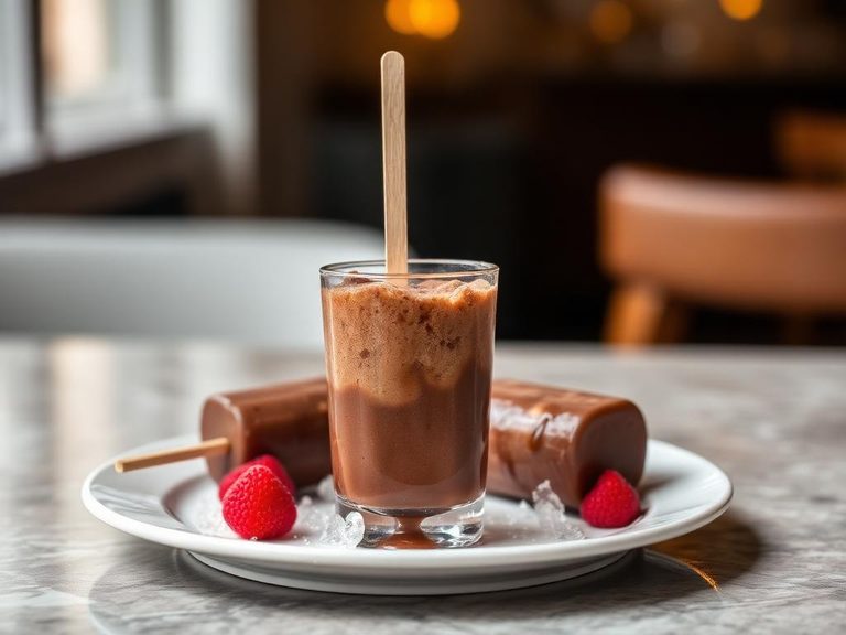 Chocolate Ice Pop Float