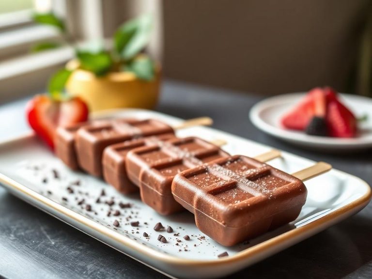 Chocolate Ice Pops