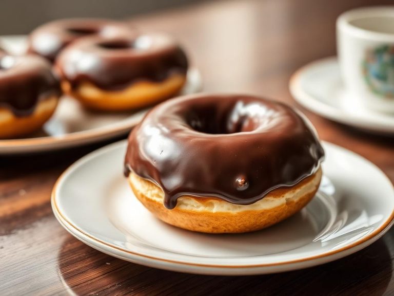 Chocolate Iced Doughnut