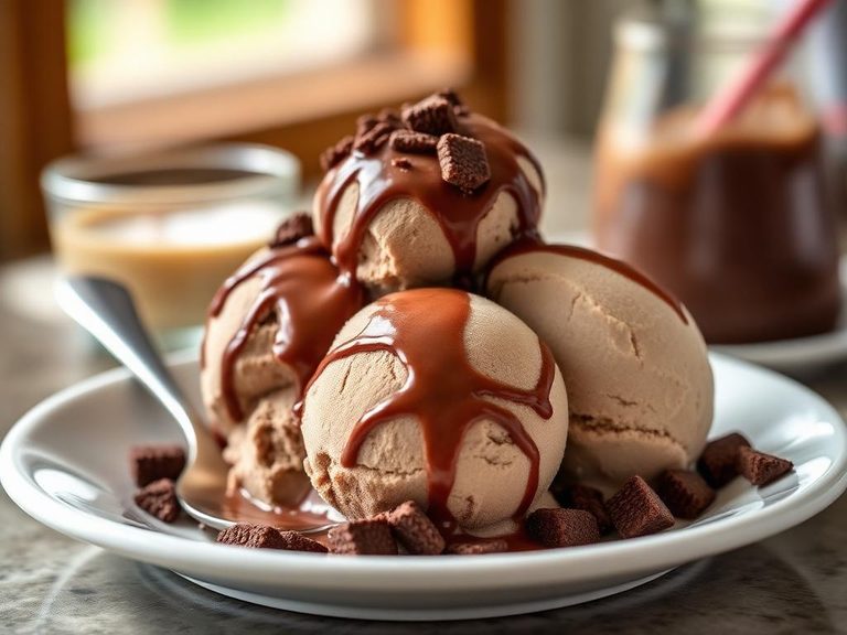 Chocolate Malt Ice Cream