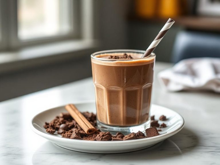 Chocolate Malt Protein Shake
