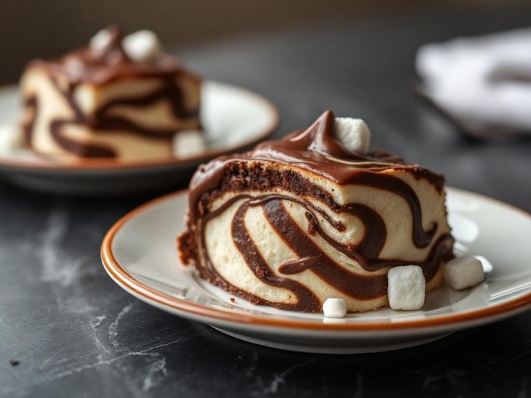 Chocolate Marshmallow Fudge Swirl